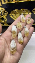 مدال آویز سنگ سیترین - تصویر 2